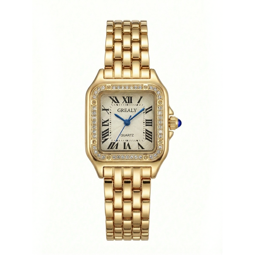 Montre femme -  l’Intemporelle  L’or scintillant