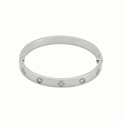 Bracelet Jonc -  L’Iconique – L’icône de l’élégance argentée