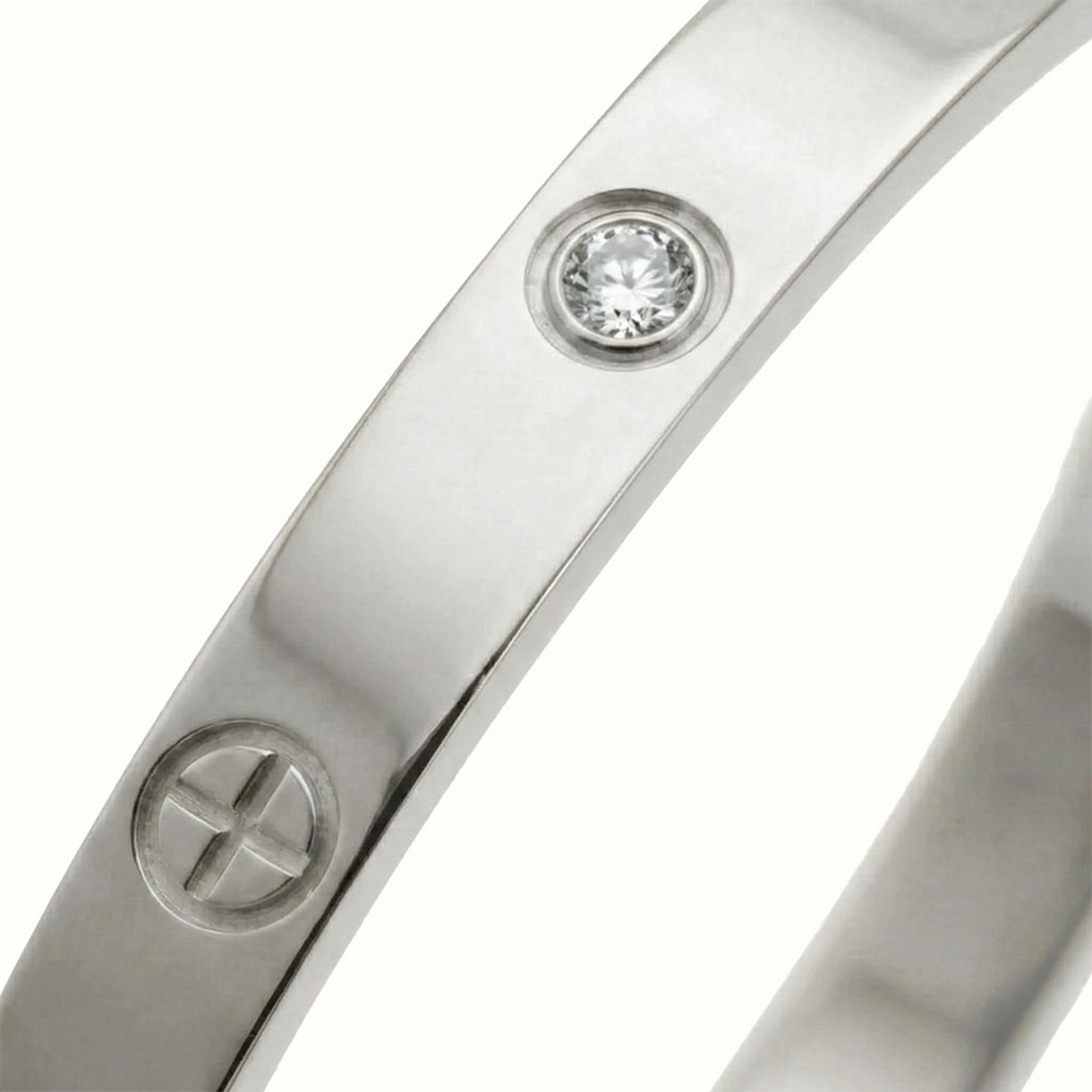 Bracelet Jonc -  L’Iconique – L’icône de l’élégance argentée