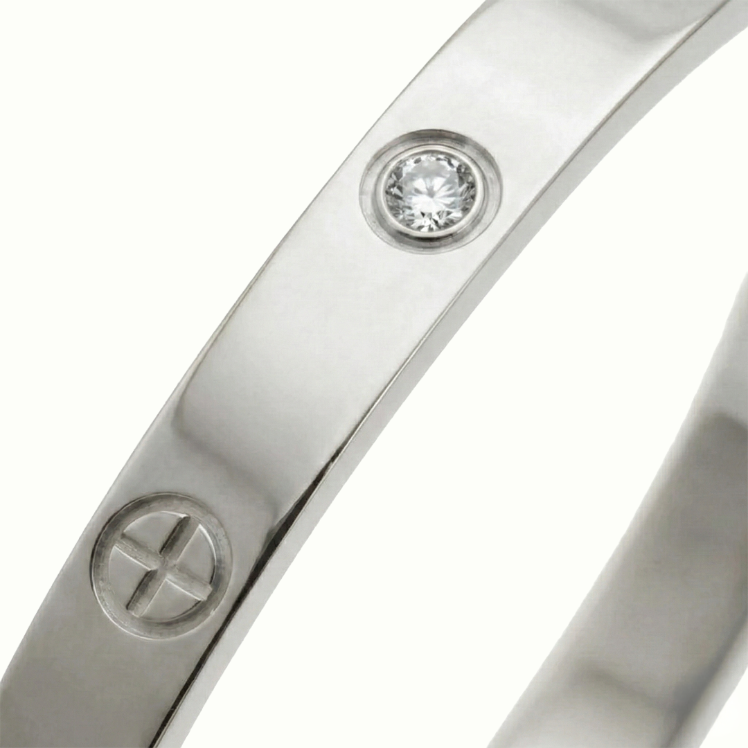 Bracelet Jonc -  L’Iconique – L’icône de l’élégance argentée